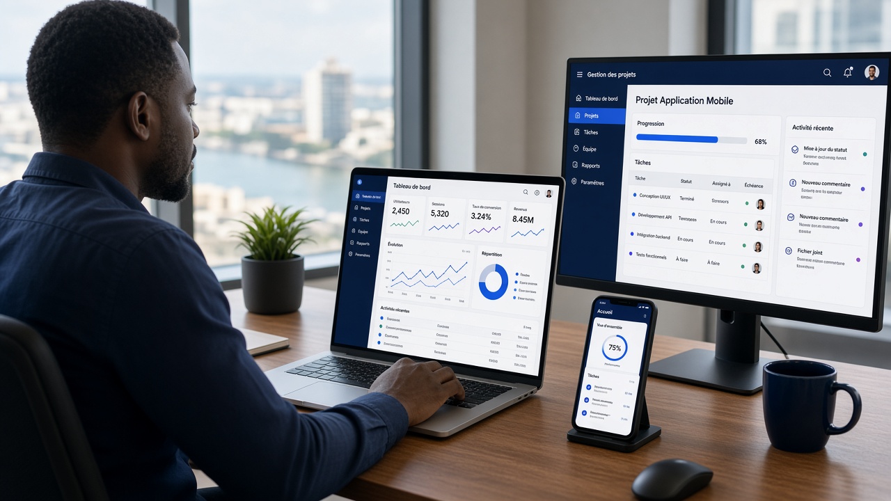 Développement d'applications sur mesure — KAM GROUP SARL