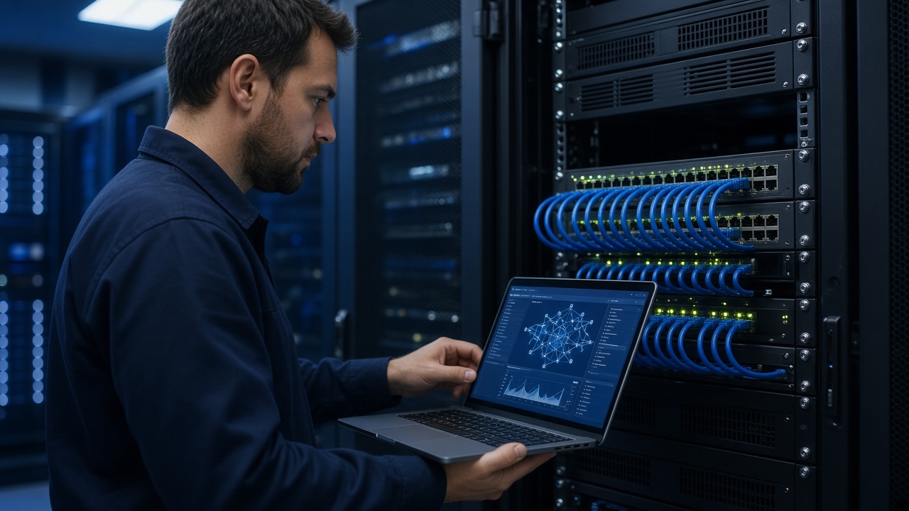 Maintenance réseau — KAM GROUP SARL